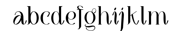 LOUISfelligri-Bold Font LOWERCASE