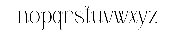 LOUISfelligri-ExtraLight Font LOWERCASE