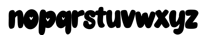 LOVE UNBI Font LOWERCASE