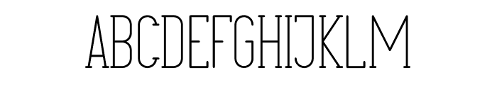 LOVI-Light Font UPPERCASE