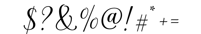 LPScript-Casual Font OTHER CHARS