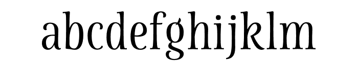LPSerif-Regular Font LOWERCASE