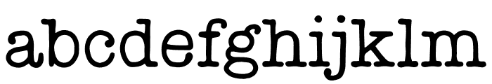 LSF Front Porch Font LOWERCASE