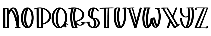 LSF Rays Of Sun Font LOWERCASE