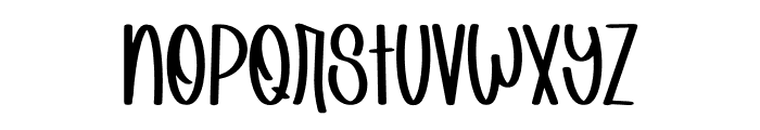 LSF Tulips Font LOWERCASE