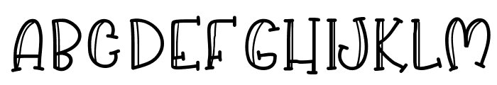 LSFAvocados Font UPPERCASE
