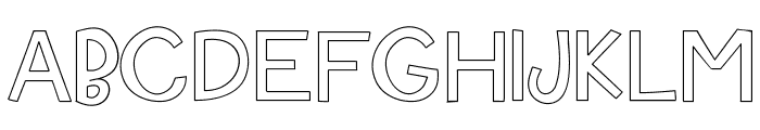 LSFGolfCart Font LOWERCASE