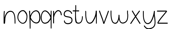LSFStarFish Font LOWERCASE