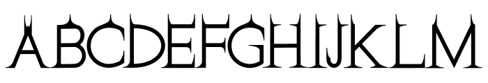 LUCIFER Font UPPERCASE