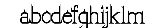 LUCIFER Font LOWERCASE