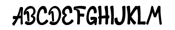 LUCKY SHIRT Font UPPERCASE