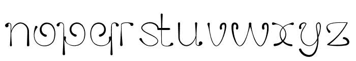LUMISTICA Font LOWERCASE