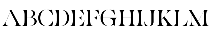 La Chore Typeface Regular Font UPPERCASE