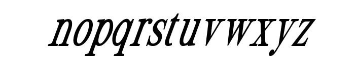 La Petite Gazette Bold Italic Font LOWERCASE