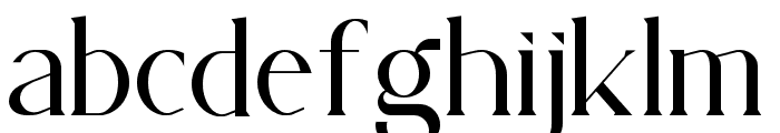 La Rollette Serif Font LOWERCASE