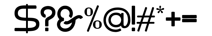 La Rose Display Regular Font OTHER CHARS