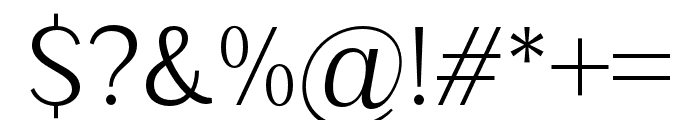 LaBisane-Light Font OTHER CHARS