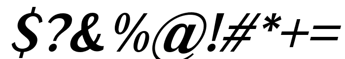 LaBisane-SemiBoldItalic Font OTHER CHARS