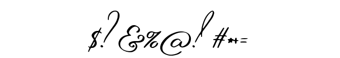 LaBonita Script Font OTHER CHARS