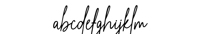 LaBrilliante-Regular Font LOWERCASE