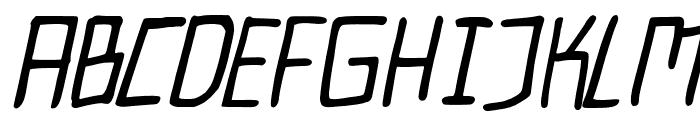 LaFlint-Italic Font UPPERCASE