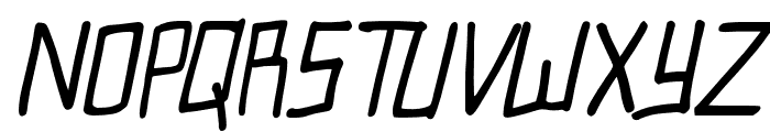 LaFlint-Italic Font UPPERCASE