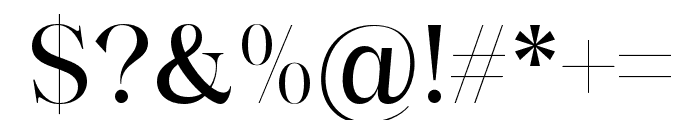 LaGateau-Regular Font OTHER CHARS