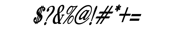 LaPetiteGazette-BoldItalic Font OTHER CHARS