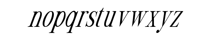 LaPetiteGazette-Italic Font LOWERCASE