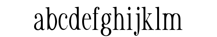 LaPetiteGazette-Regular Font LOWERCASE