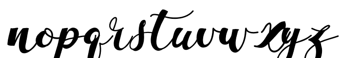 LaViEnRose-Regular Font LOWERCASE