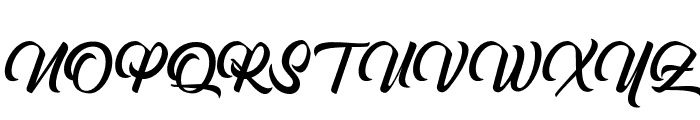 LaVintageScript-Regular Font UPPERCASE