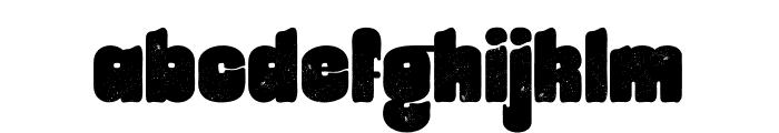 Label Comfort Grunge Font LOWERCASE