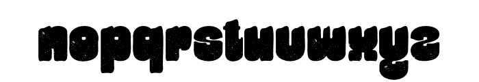 Label Comfort Grunge Font LOWERCASE