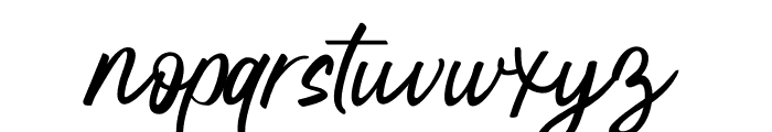 Lachi Script Font LOWERCASE