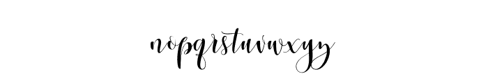 LadiesScript Font LOWERCASE