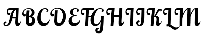 Ladington-Regular Font UPPERCASE