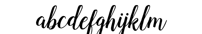 Lady Love Font LOWERCASE