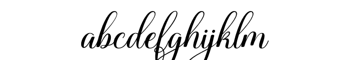 LadyAngelinaScript-Regular Font LOWERCASE