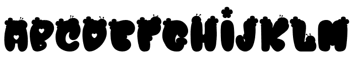 Ladybug3 Font UPPERCASE