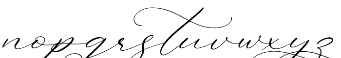 Ladyday Italic Font LOWERCASE