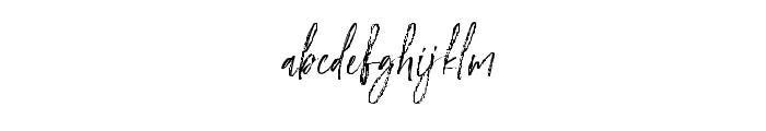 LadysmithSlantALT Font LOWERCASE