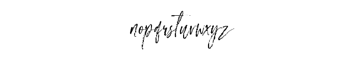 LadysmithSlantALT Font LOWERCASE