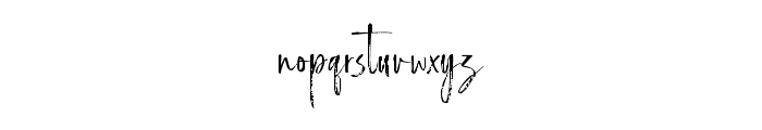 Ladysmith Font LOWERCASE