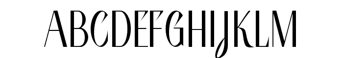 Lafbeth-Regular Font UPPERCASE