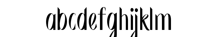 Lafbeth-Regular Font LOWERCASE