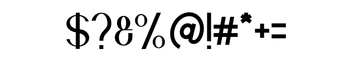 Laffica Font OTHER CHARS