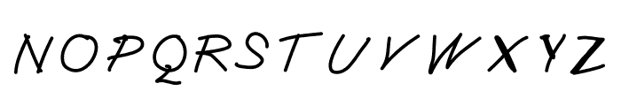 Lafiesta Font UPPERCASE
