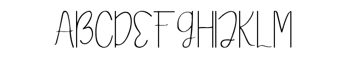 Lafitte-Regular Font UPPERCASE