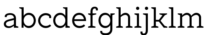 Lafuma Regular Font LOWERCASE